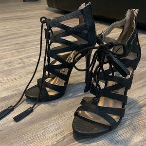 Sam & Libby Black Heels